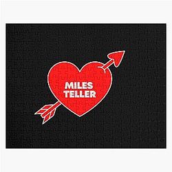 In Love With Miles Teller Jigsaw Puzzle