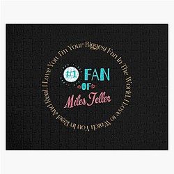 Fan of Miles Teller Jigsaw Puzzle