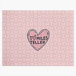 I Love Miles Teller Puzzle