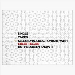 Secretly in a relationship with Miles Teller Jigsaw