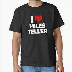 I Love Miles Teller Classic T-Shirt