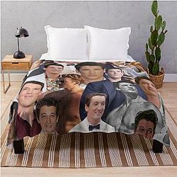 Miles Teller College Throw Blanket