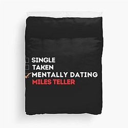 Mentally Dating Duvet Cover