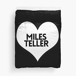 Miles Teller Duvet Cover