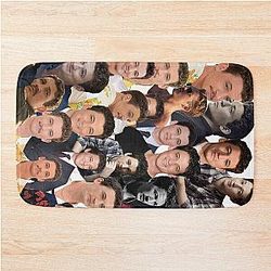 Miles Teller Photo Collage Bath Mat