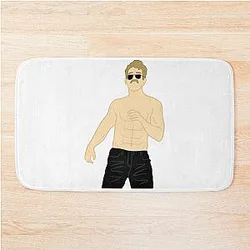 Miles Teller Funny Bath Mat
