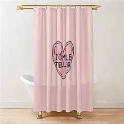 I Love Miles Teller Shower Curtain