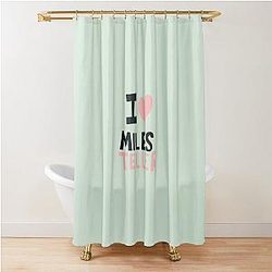 Miles Teller Shower Curtain