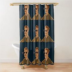 Miles Teller Shower Curtain