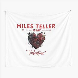 Miles Teller is my Valentine Tapestry