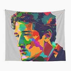 Miles Teller Art Original Tapestry
