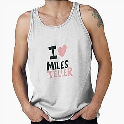I Love Miles Teller Tank Top