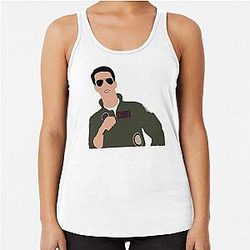 Miles Teller Racerback Tank Top
