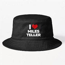 I Love Miles Teller Bucket Hat