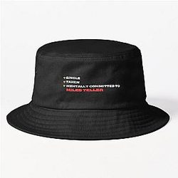 Mentally Committed To Miles Teller Bucket Hat