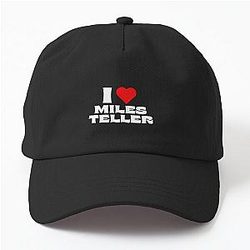 I Love Miles Teller - Dad Hat