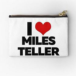 I Love Miles Teller Pouch