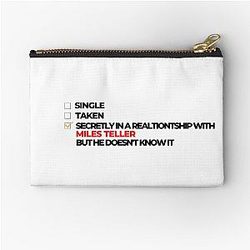Secretly in a relationship with Miles Teller Pouch