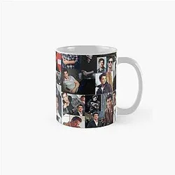Miles Teller Abstract Square Photos Classic Mug