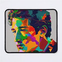 Miles Teller Art Mouse Pad