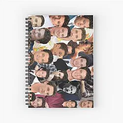 Miles Teller Photo Spiral Notebook