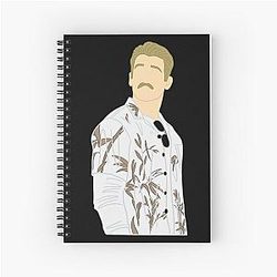 Miles Teller  Spiral Notebook