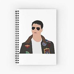 Miles Teller Spiral Notebook