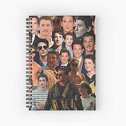 Miles Teller Spiral Notebook