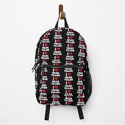 I Love Miles Teller Backpack