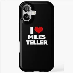 I Love Miles Teller iPhone Tough Case