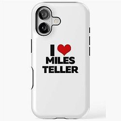 I Love Miles Teller iPhone Case