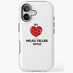In a Relationship with Miles Teller Tough iPhone Case