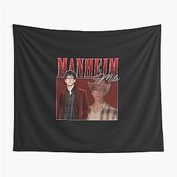 Milo Manheim Retro Design Tapestry