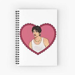 Milo Manheim Heart Spiral Notebook
