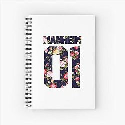 Milo Manheim Floral Jersey Notebook