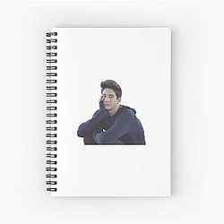 Milo Manheim Spiral Notebook