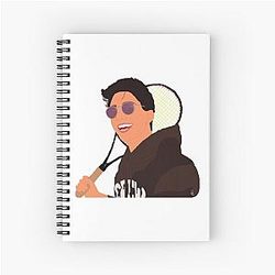 Milo Manheim Tennis Notebook