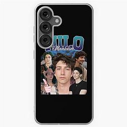 Milo Manheim Retro Style Samsung Galaxy Case