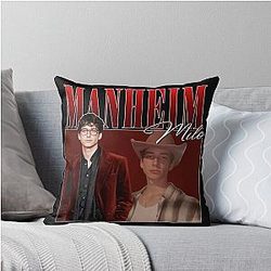 MILO MANHEIM RETRO DESIGN Throw Pillow