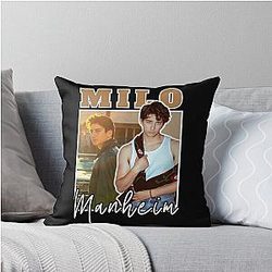 Milo Manheim Actor Throw Pillow