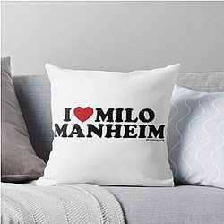 I love Milo Manheim Design Throw Pillow