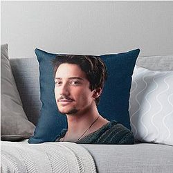 Journey to Bethlehem - Milo Manheim's Joseph Throw Pillow