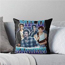 Milo Manheim Throw Pillow