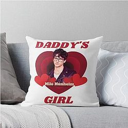 Milo Manheim - Milo's Girl - Simp Throw Pillow