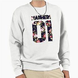 Milo Manheim Floral Jersey Sweatshirt