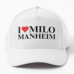 I Love Milo Manheim Baseball Cap