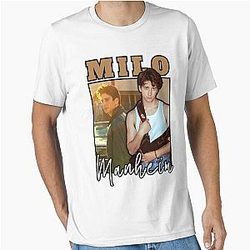 Milo Manheim Actor White Essential T-Shirt