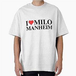 I Love Milo Manheim Oversized Tee