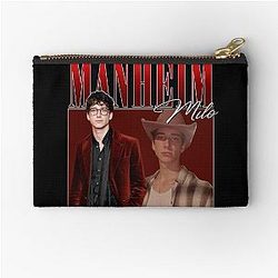 Milo Manheim Retro Design Zipper Pouch