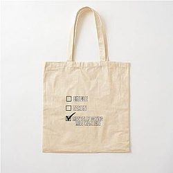 Single Taken Mentally Dating Milo Manheim Cotton Tote Bag